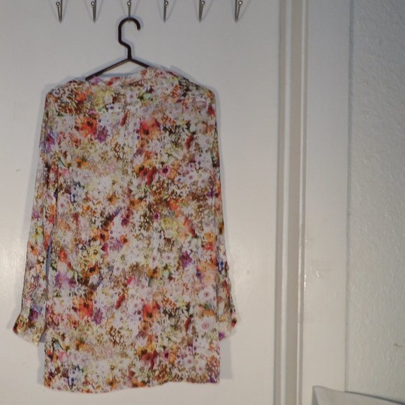 Zara Floral Lightweight Dress Sz M - but runs small great for a size S - Picture 7 of 7